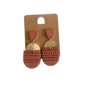 ☀️ Jewelry 2 for $20☀️ Braided Polymer Clay Earrings